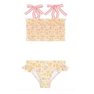 Minnow citrus bikini size 2T